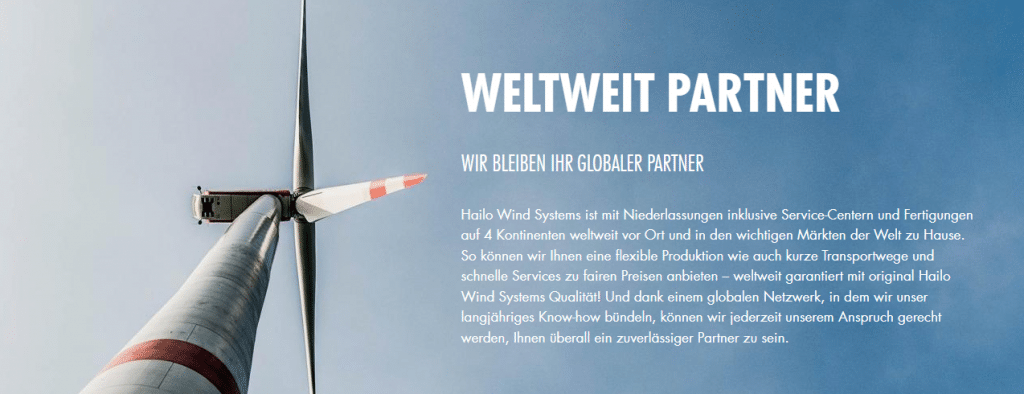 Hailo Wind erfolgreich ISO 14001 zertifiziert